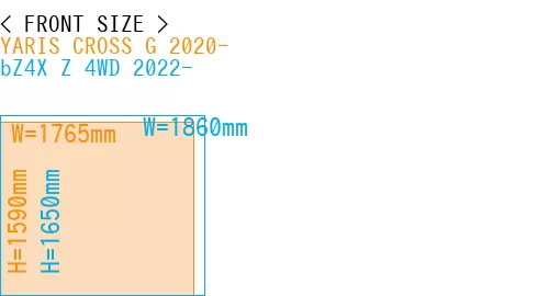 #YARIS CROSS G 2020- + bZ4X Z 4WD 2022-